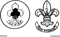 Een kleurplaat van  logos wereldwijd